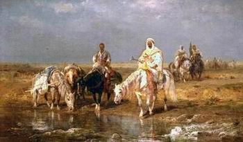 unknow artist Arab or Arabic people and life. Orientalism oil paintings  361 Norge oil painting art